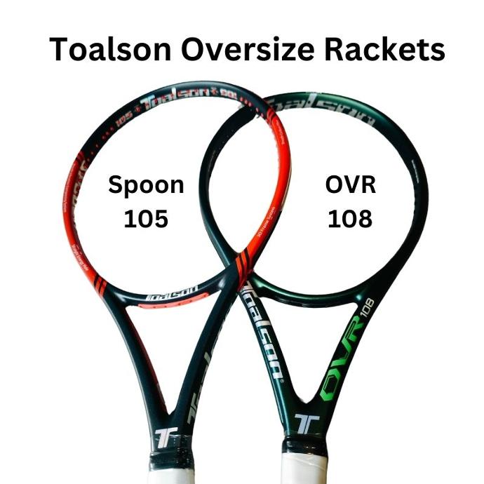 Tennisschläger Toalson OVR 108 Oversize Racket 268g brilliant grün.jpg