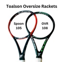 Tennisschläger Toalson OVR 108 Oversize Racket 268g brilliant grün.jpg