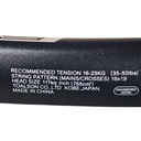 Tennisschläger TOALSON Komfortschläger Oversize Tennis Racket OVR 117 249g schwarz weiß.jpg