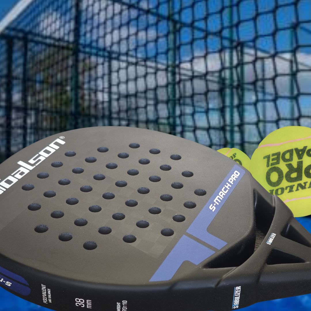 Webbed Rackets Padel Racket Toalson S-Mach Pro Tournament Racket | Toalson Tennis Shop ...