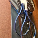 Tennischläger TOALSON S-MACH TOUR V4.0 300g blau Besaitung TOALSON Tunier-Tennisaite ASTERPOLY 1,19mm schwarz.jpg