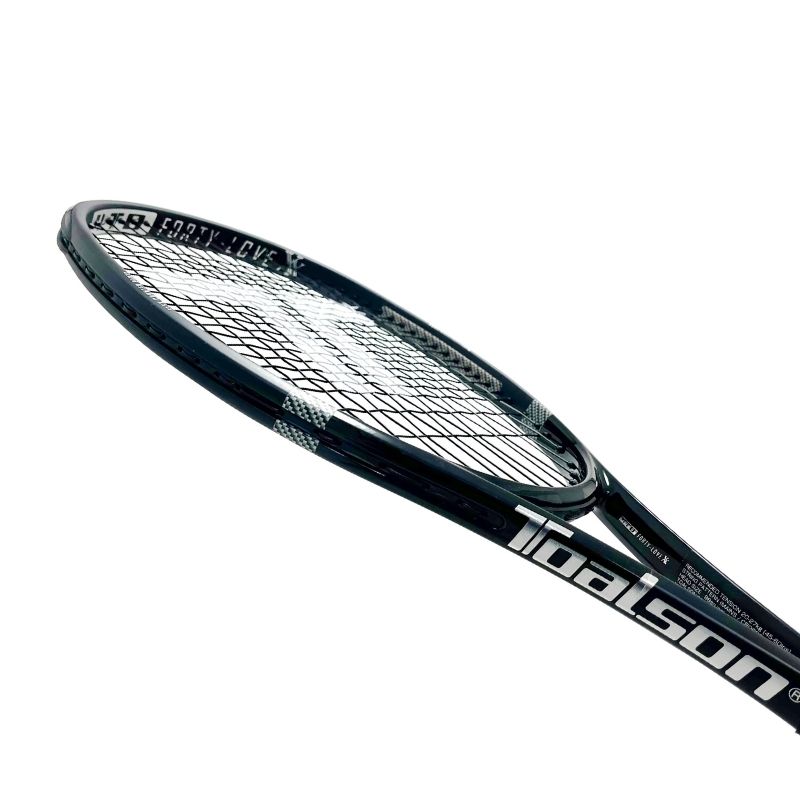 Top Tennisschläger kaufen TOALSON FORTY LOVE 290g - black -stringed with 16-20 Tournament Racket.jpg