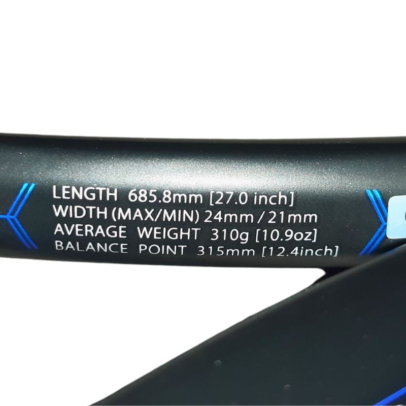 Tennisschläger TOALSON S-Mach Pro 97 310g - schwarz-blau - Turnierschläger besaitet 16-19.jpg