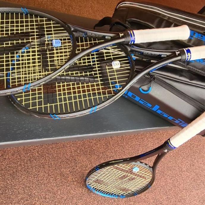 Tennistasche Toalson Tour Schlägertasche 12 schwarz - Tour Racket Bag black.jpg