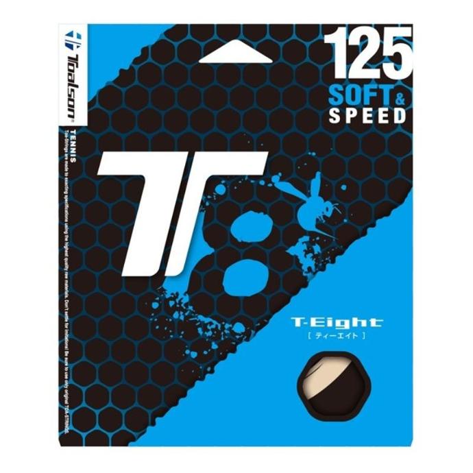 Tennissaite T8 Soft&Speed 1,25-1,30mm - 12,2m Saitenset