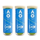 Tennisbälle Dunlop Australian Open 3x 3er Dose