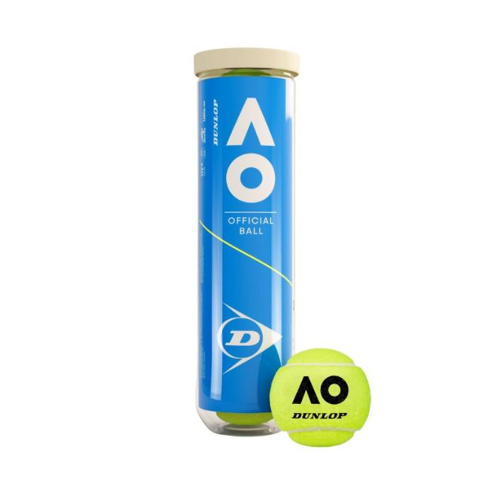 Tennisbälle Dunlop Australian Open 4er Dose