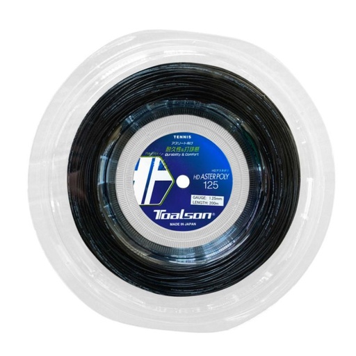 Tennis String Aster Poly 1,19-1,25-1,30mm - 200m String Reel