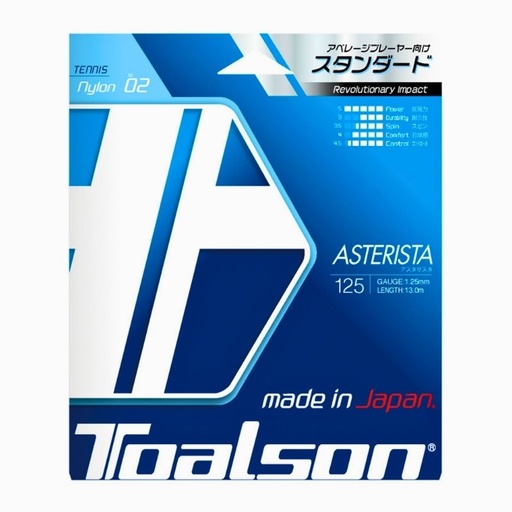 Tennis String Asterista 1,25-1,30-1,30Spin mm - 12,2m String Set