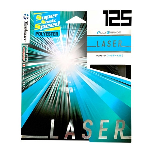 Tennis String Laser 1,25-1,30mm - 12,2m String Set | Toalson Tennis ...