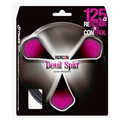 Tennis String Rencon Devil Spin 1,25-1,30mm - 12,2m String Set