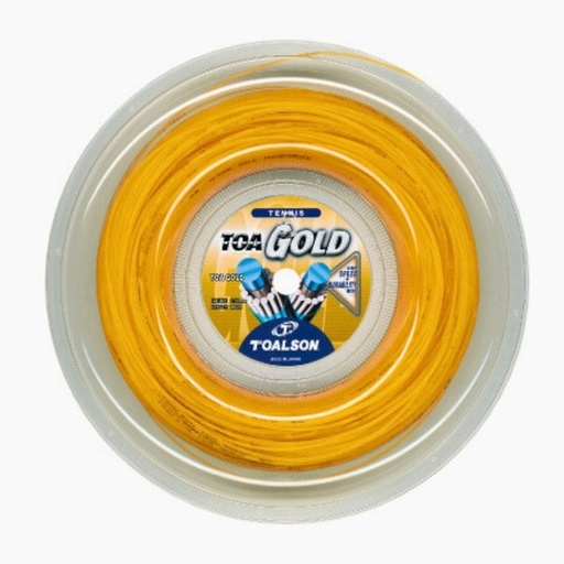 Tennis String TOA Gold 1,30-1,35mm - 200m String Reel