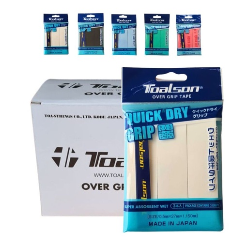 Overgrips Quick Dry Grip Box 30 pcs 