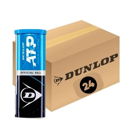 Tennisbälle Dunlop ATP Official Ball 24x 3er Dose im Karton