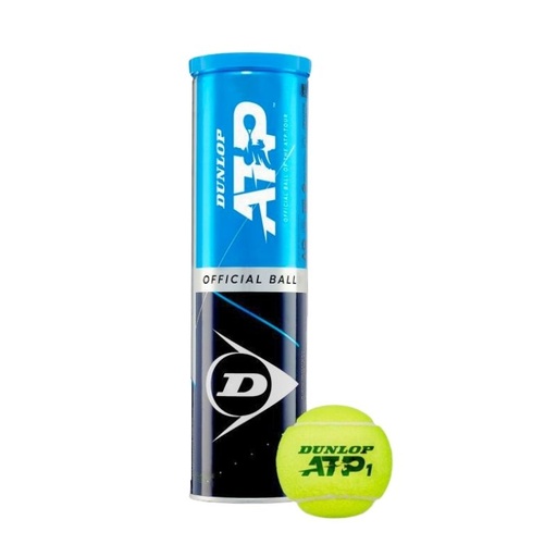 Tennis Balls Dunlop ATP Official Ball 4 pcs can
