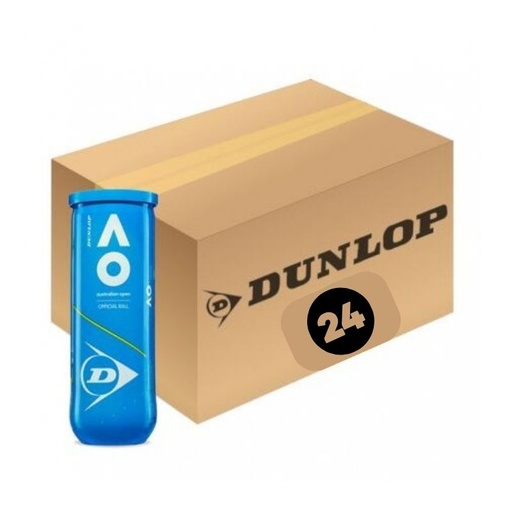 Tennis Balls Dunlop Australian Open 24x 3 pcs can in a box