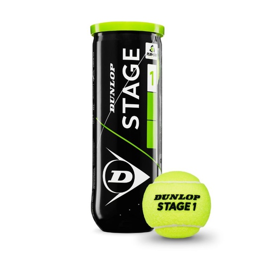 Tennis Balls Dunlop Stage 1 3 pcs can