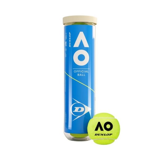 Tennis Balls Dunlop Australian Open 4 pcs can