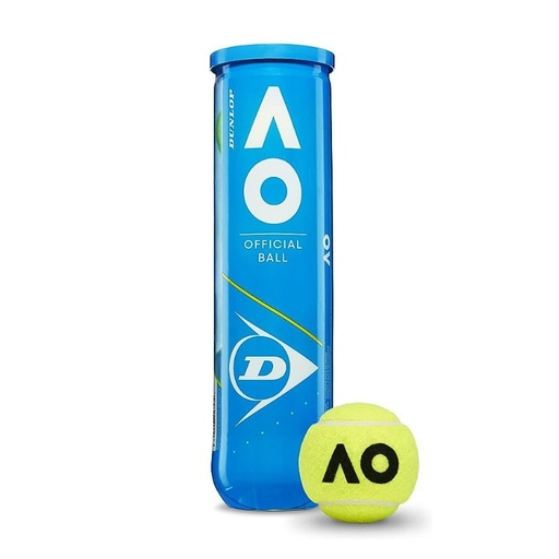 Tennis Balls Dunlop Australian Open 4 pcs can
