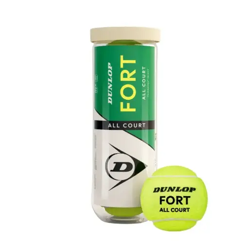 Tennis Balls Dunlop Fort All Court 3 pcs can