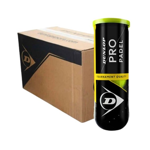 Padelbälle Dunlop Pro Padel 24x 3er Dose im Karton